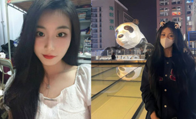 成都文理学院 神似徐冬冬的女神学姐 被同校学弟soul约到酒店一夜游